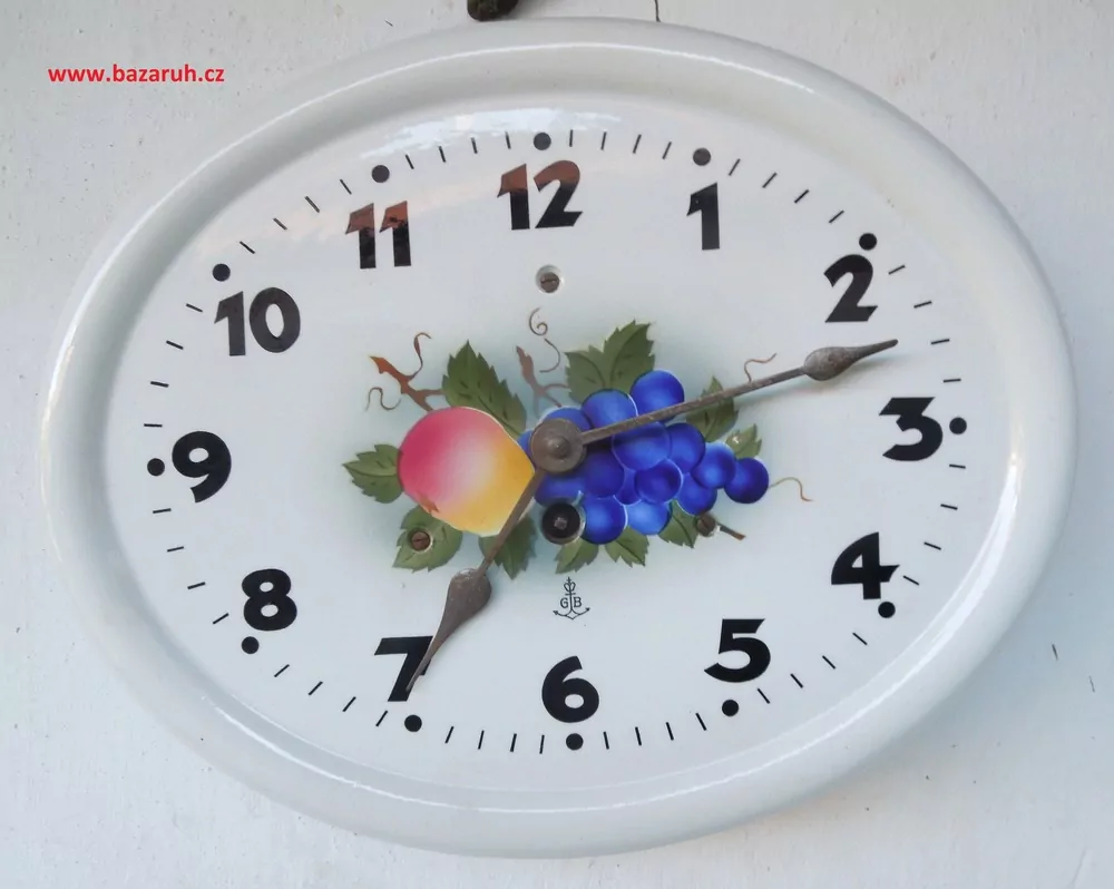 HODINY PORCELÁNOVÉ KUCHYŇSKÉ (ELIPSA)