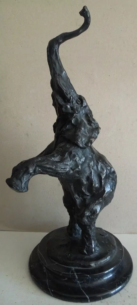 SOCHA SLON BRONZ
