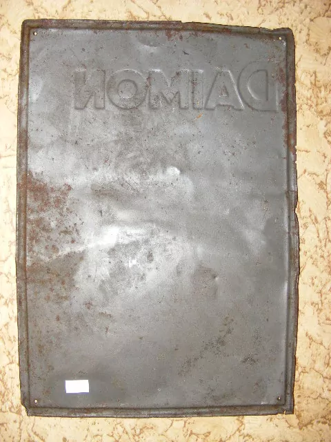 PLECHOVÁ CEDULE DAIMON BATERIE
