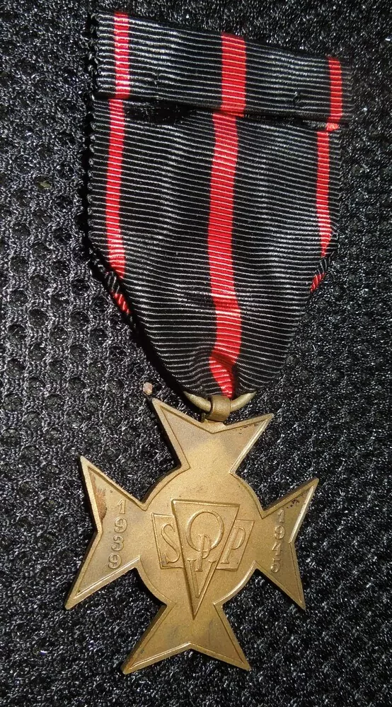 Pamětní kříž věrnosti SOPVP 1939–1945