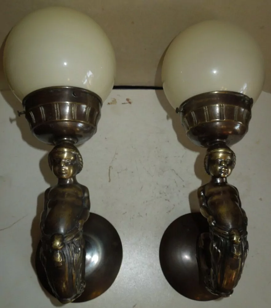 LAMPIČKA NA STĚNU 2 KS NÁSTĚNNÁ LAMPA FIGURÁLNÍ