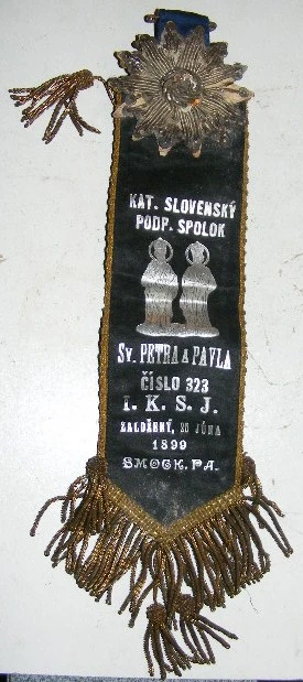 ŠERPA, STUHA OSADNÍKŮ AMERIKY V SMOCK, PA.r1899