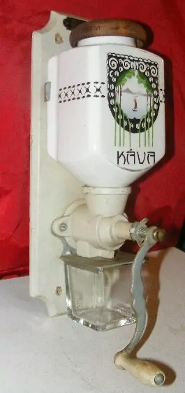 STAROŽITNOST PORCELÁNOVÝ MLÝNEK KAFEMLÝNEK