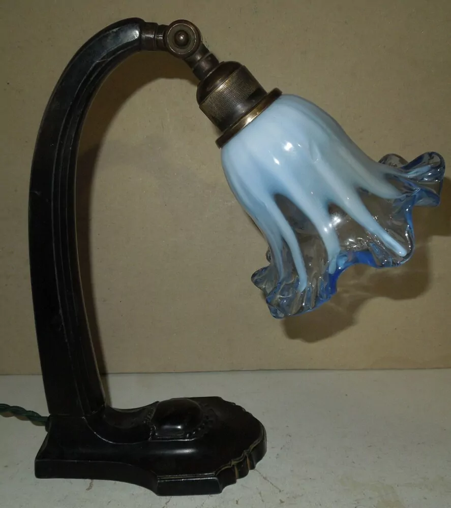 STAROŽITNÁ STOLNÍ LAMPA ELEKTRICKÁ 