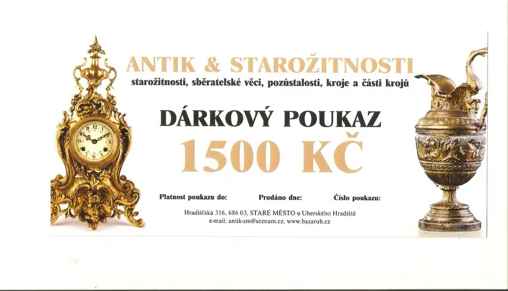DÁRKOVÉ POUKÁZKY