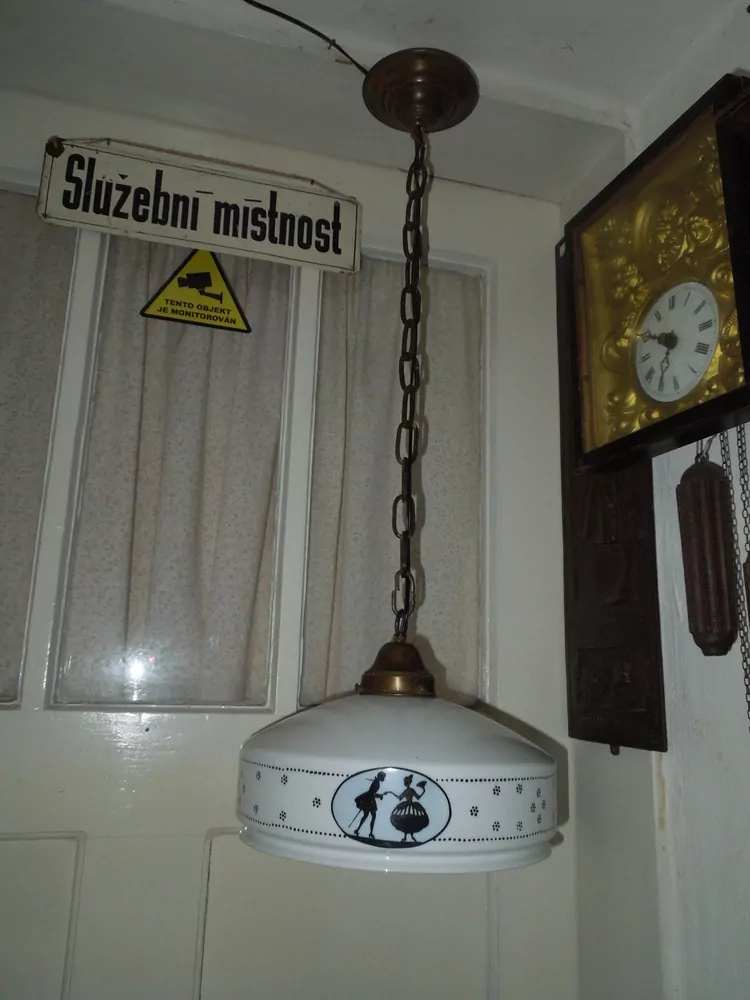 STAROŽITNÝ  LUSTR ROKOKO