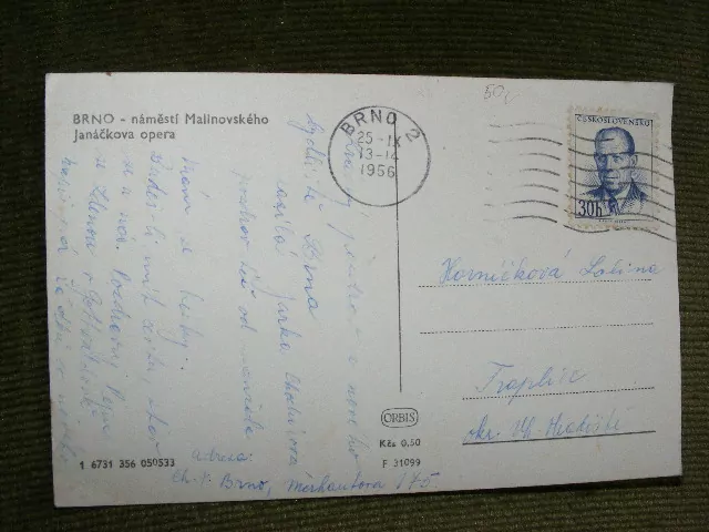 Brno-náměstí Malinovského,Janáčkova opera