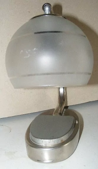 LAMPIČKA STOLNÍ NEBO NA STĚNU LAMPA ELEKTRICKÁ CHROM