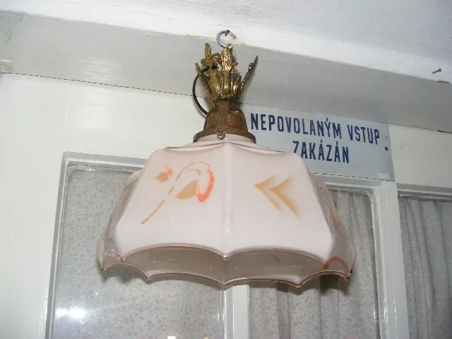 STROPNICE STARÝ LUSTR 1 KS STÍNÍTKO ŠIRM