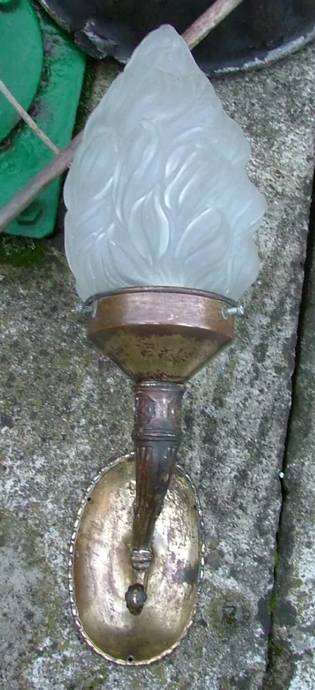 STAROŽITNÁ LAMPIČKA NA STĚNU 1 KS NÁSTĚNNÁ LAMPA