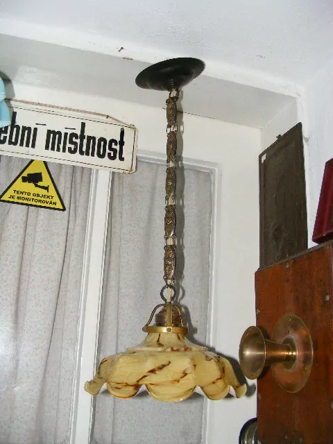 STARÝ LUSTR STÍNÍTKO 1 ks STAROŽITNOST