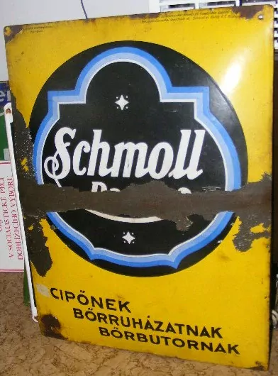PLECHOVÁ CEDULE SCHMOLL