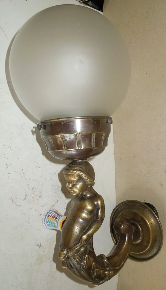 LAMPIČKA NA STĚNU 1 KS NÁSTĚNNÁ LAMPA FIGURÁLNÍ