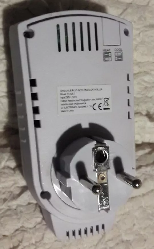 Termostat HADEX TH-926T zásuvkový č.3