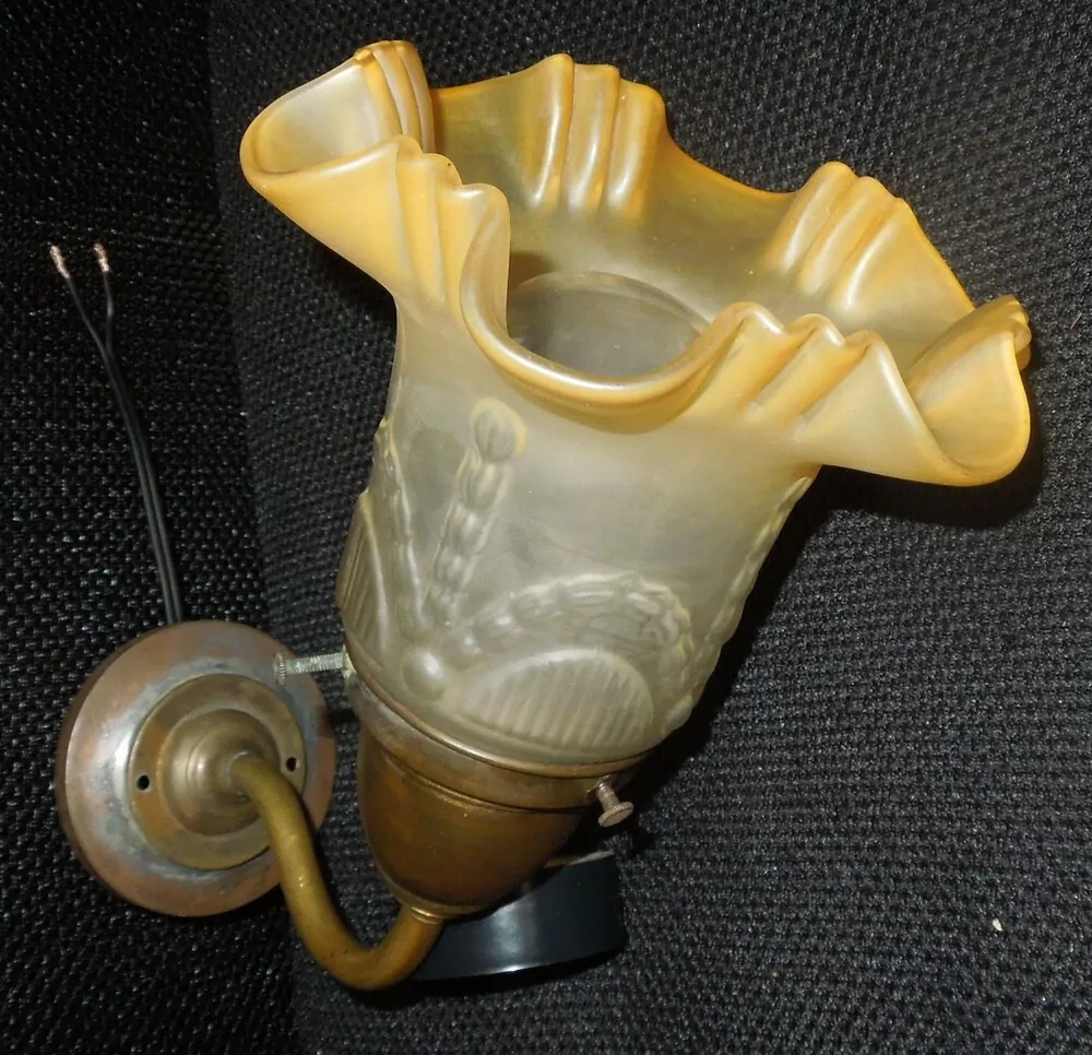 STAROŽITNÁ LAMPIČKA NA STĚNU 1 KS NÁSTĚNNÁ LAMPA