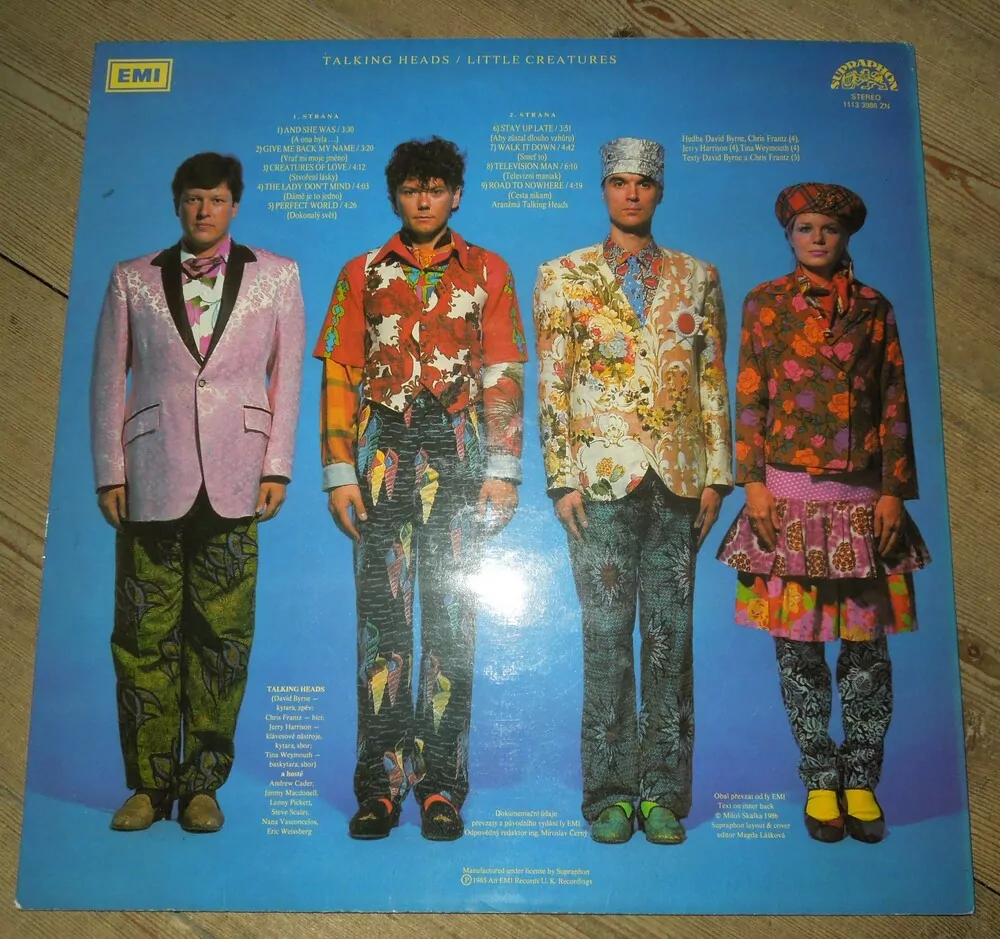 LP TALKING HEADS - LITTLE CREATURES