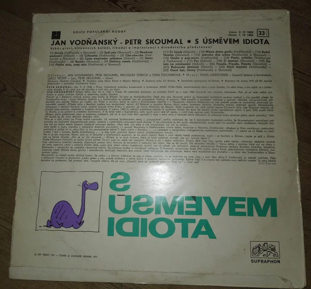 LP VODŇANSKÝ A SKOUMAL - S ÚSMĚVEM IDIOTA