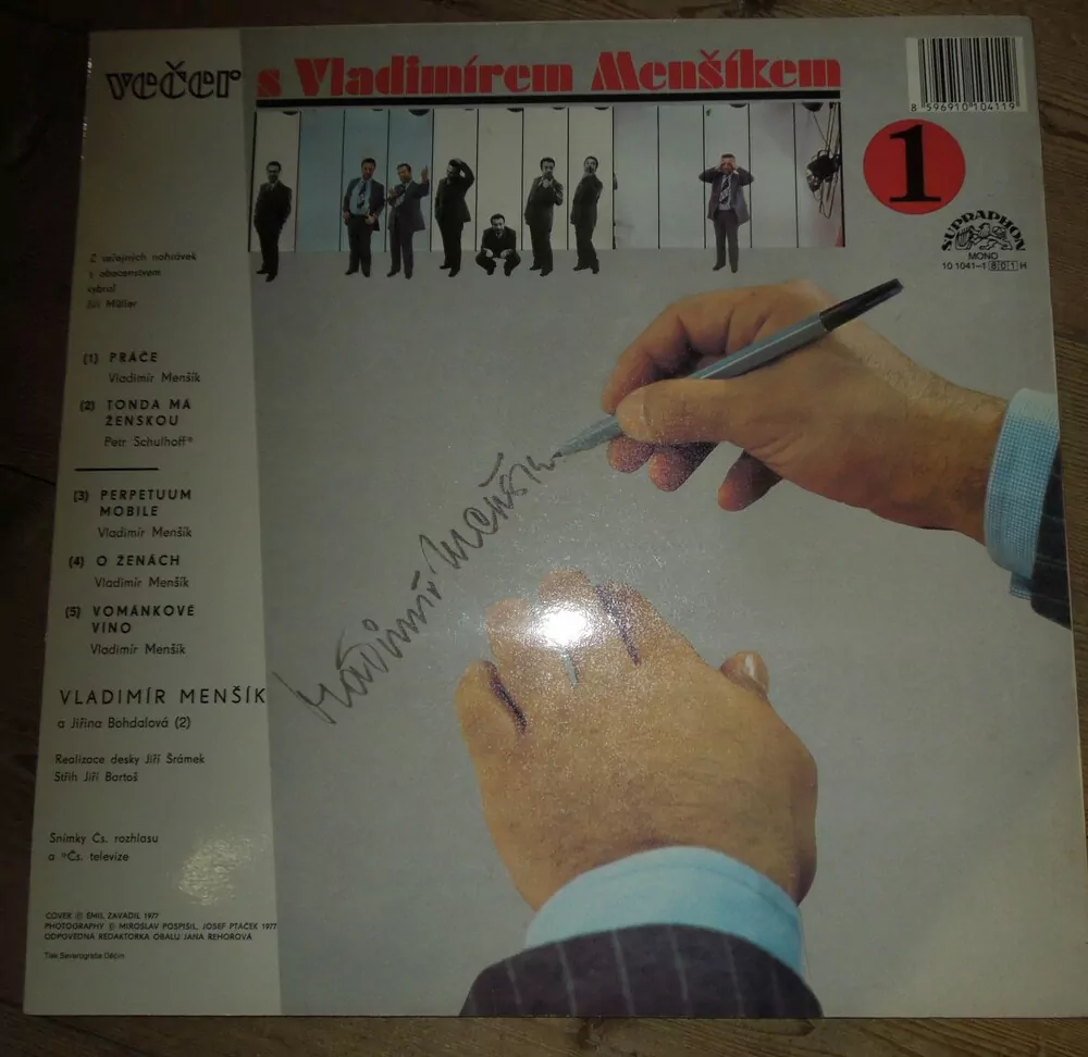 LP VLADIMÍR MENŠÍK - VEČER S V. MENŠÍKEM 1