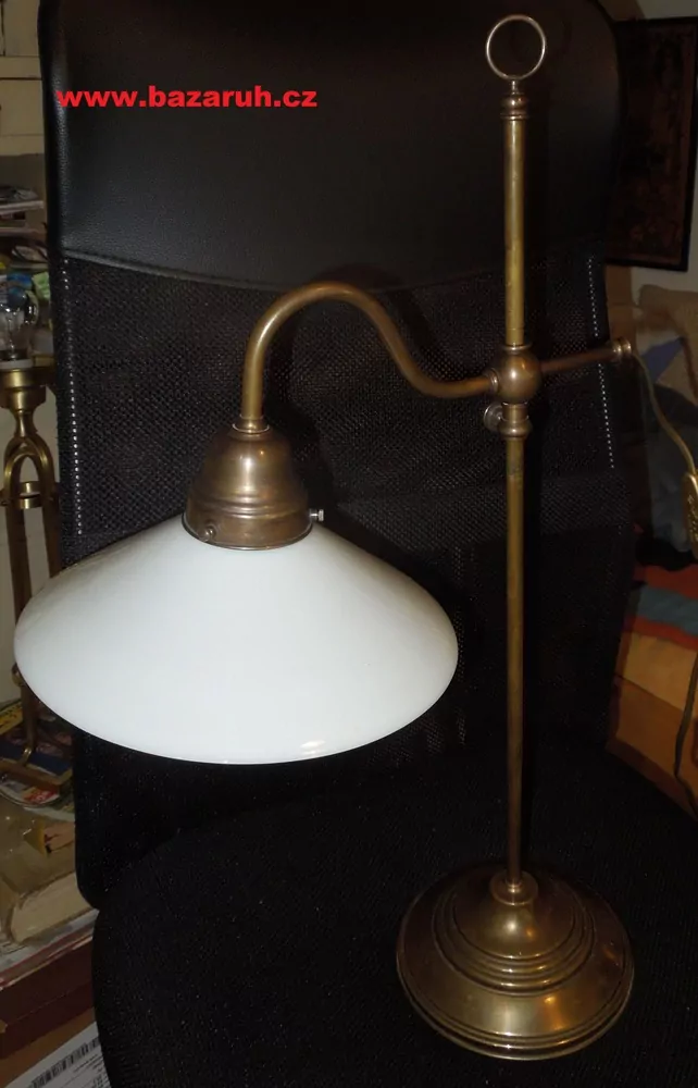 STAROŽITNÁ STARÁ  LAMPA , LAMPIČKA DO PRACOVNY