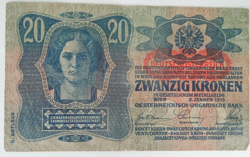20 KORUN, R. 1913
