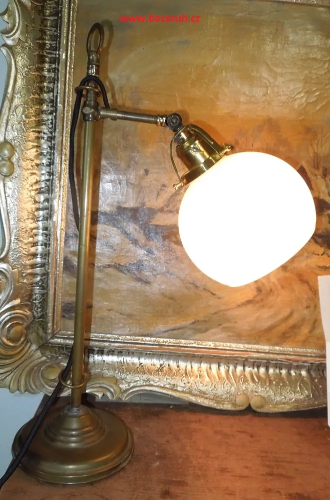 STAROŽITNÁ LAMPA EKTRICKÁ LAMPIČKA 
