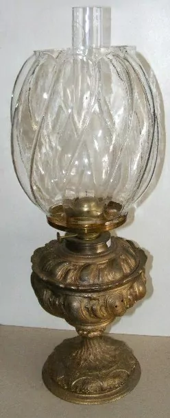 STAROŽITNÁ PETROLEJOVÁ LAMPA , PETROLEJKA