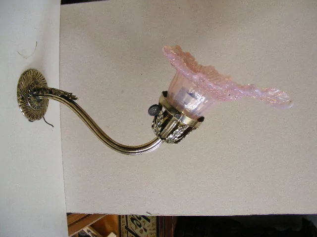 LAMPIČKA NA STĚNU 1 KS NÁSTĚNNÁ LAMPA SECESE