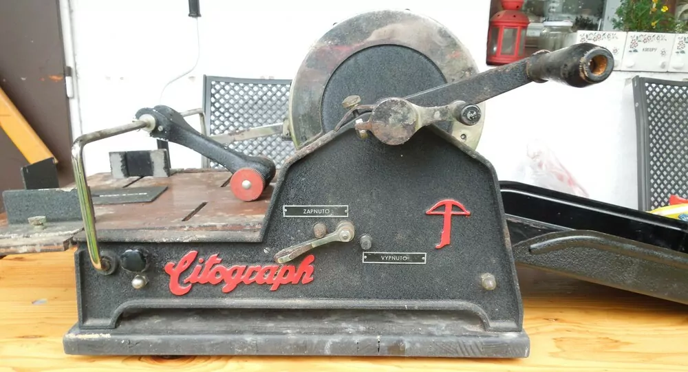 Cyklostyl Litograph tiskařský stroj