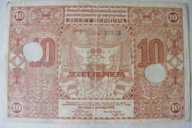 10 PAPÍRŮ 1912