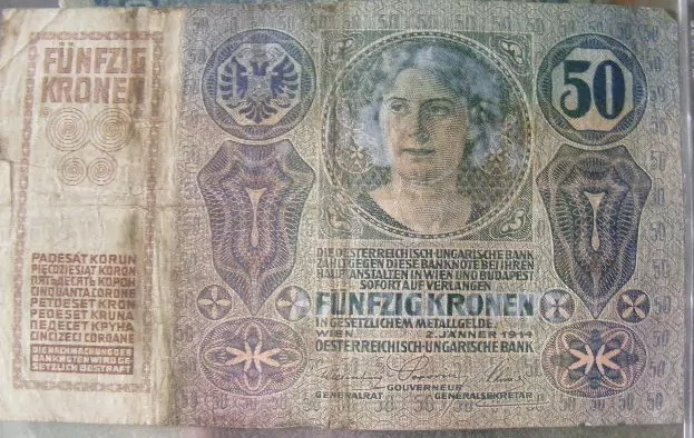 50 KORUN R.1914