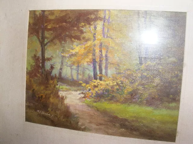 OBRAZ KRAJINA sig. M.F. Skula