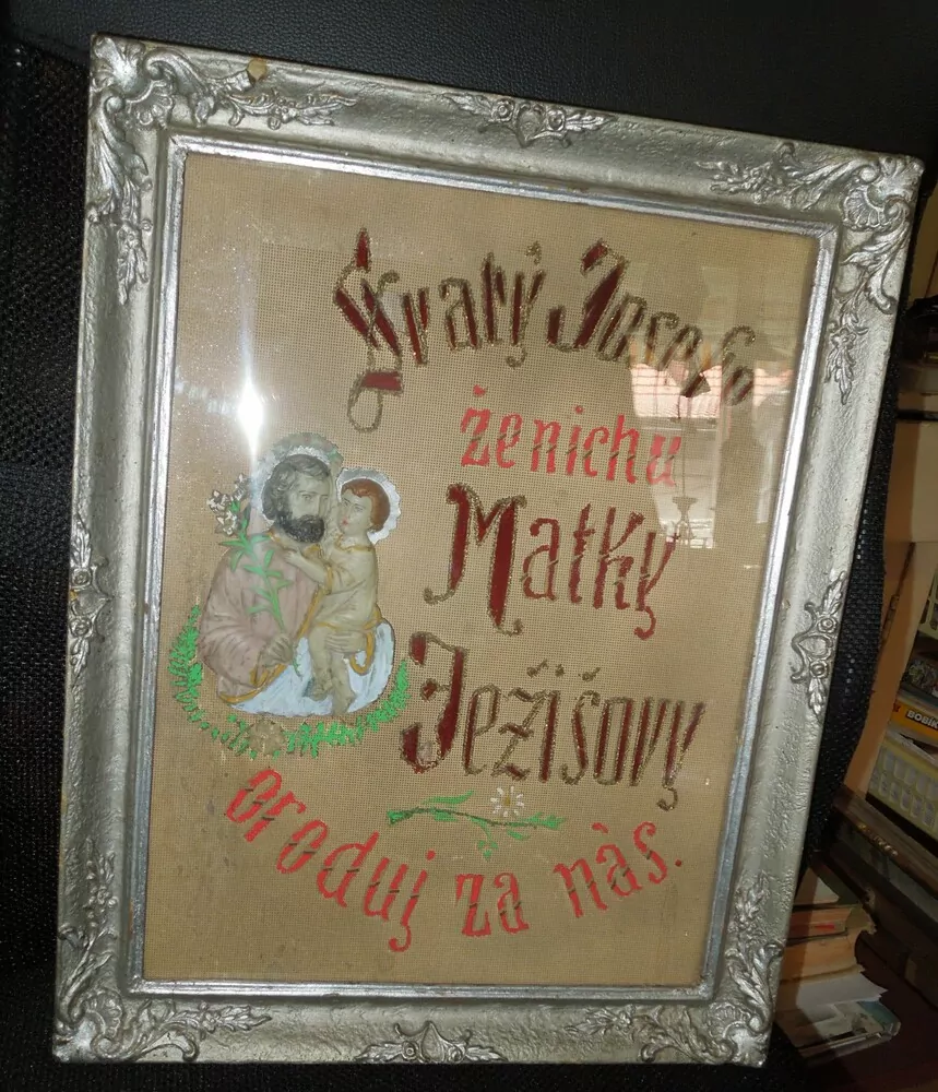 OBRAZ SVATÝ SVATÝ JOSEFE ŽENICHU MATKY JEŽIŠOVY