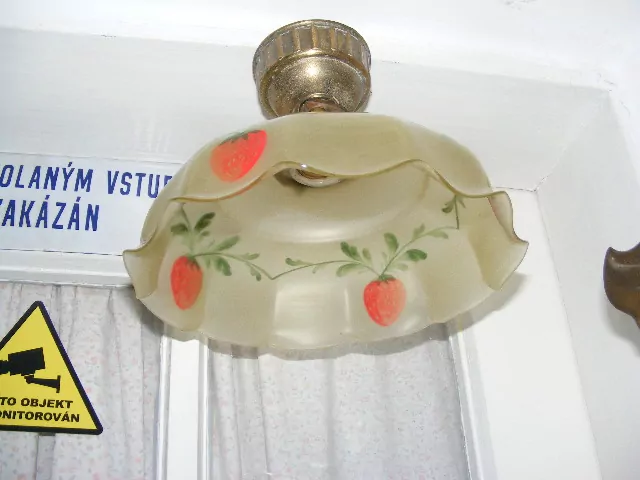 STROPNICE STARÝ LUSTR 1 KS STÍNÍTKO ŠIRM