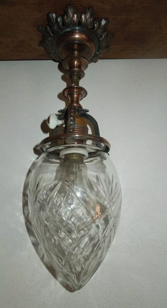 STROPNICE STARÝ LUSTR 1 KS STÍNÍTKO ŠIRM Lampa
