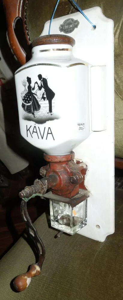 STAROŽITNÝ MLÝNEK KAFEMLÝNEK KÁVOMLÝNEK ROKOKO