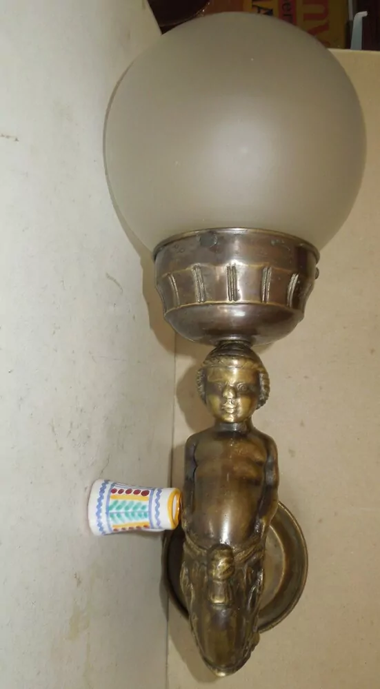 LAMPIČKA NA STĚNU 1 KS NÁSTĚNNÁ LAMPA FIGURÁLNÍ