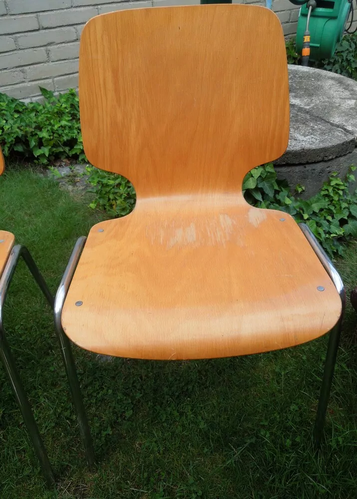 RETRO ŽIDLE 3 KUSY