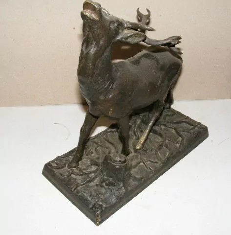 SOCHA JELEN BRONZ
