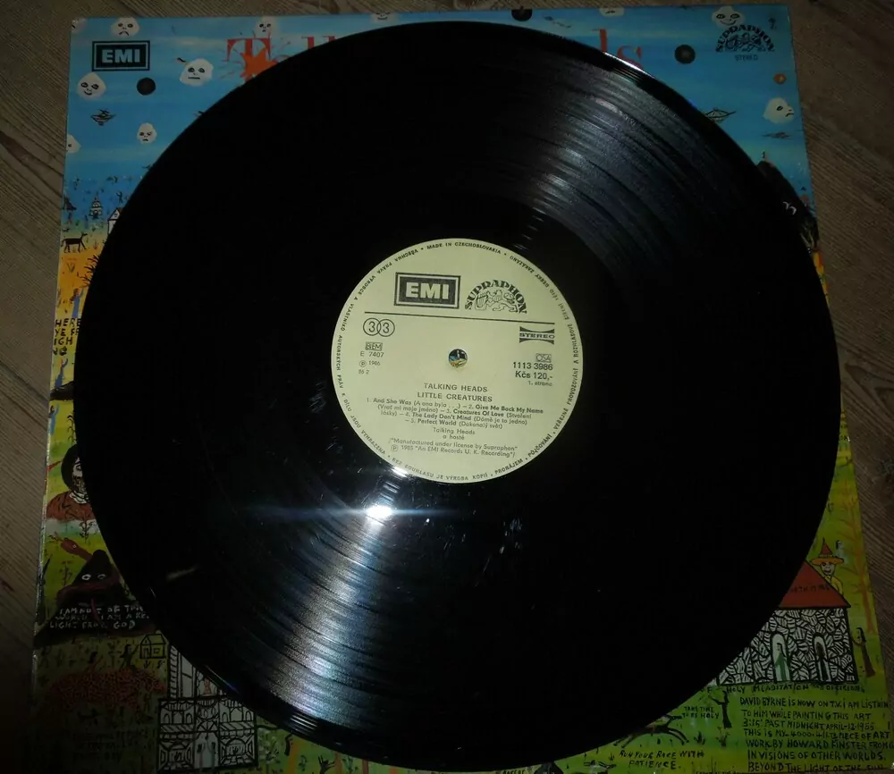 LP TALKING HEADS - LITTLE CREATURES