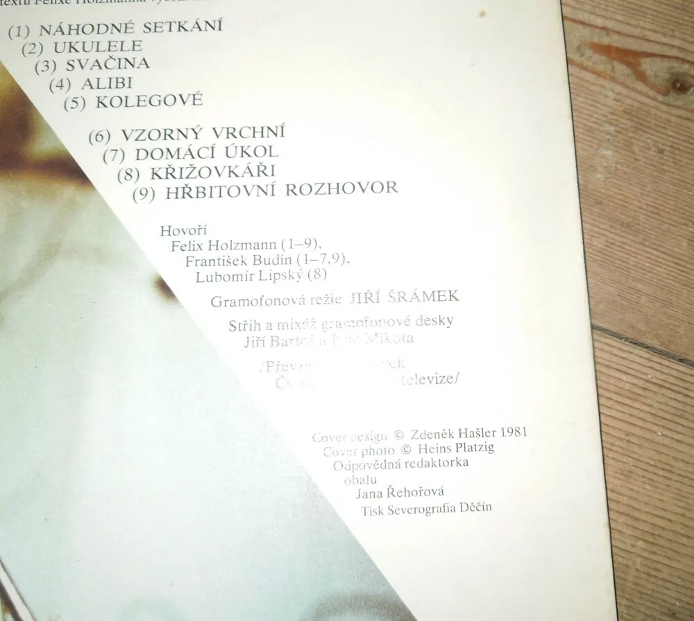 LP ŠPRECHTY FELIXE HOLZMANNA