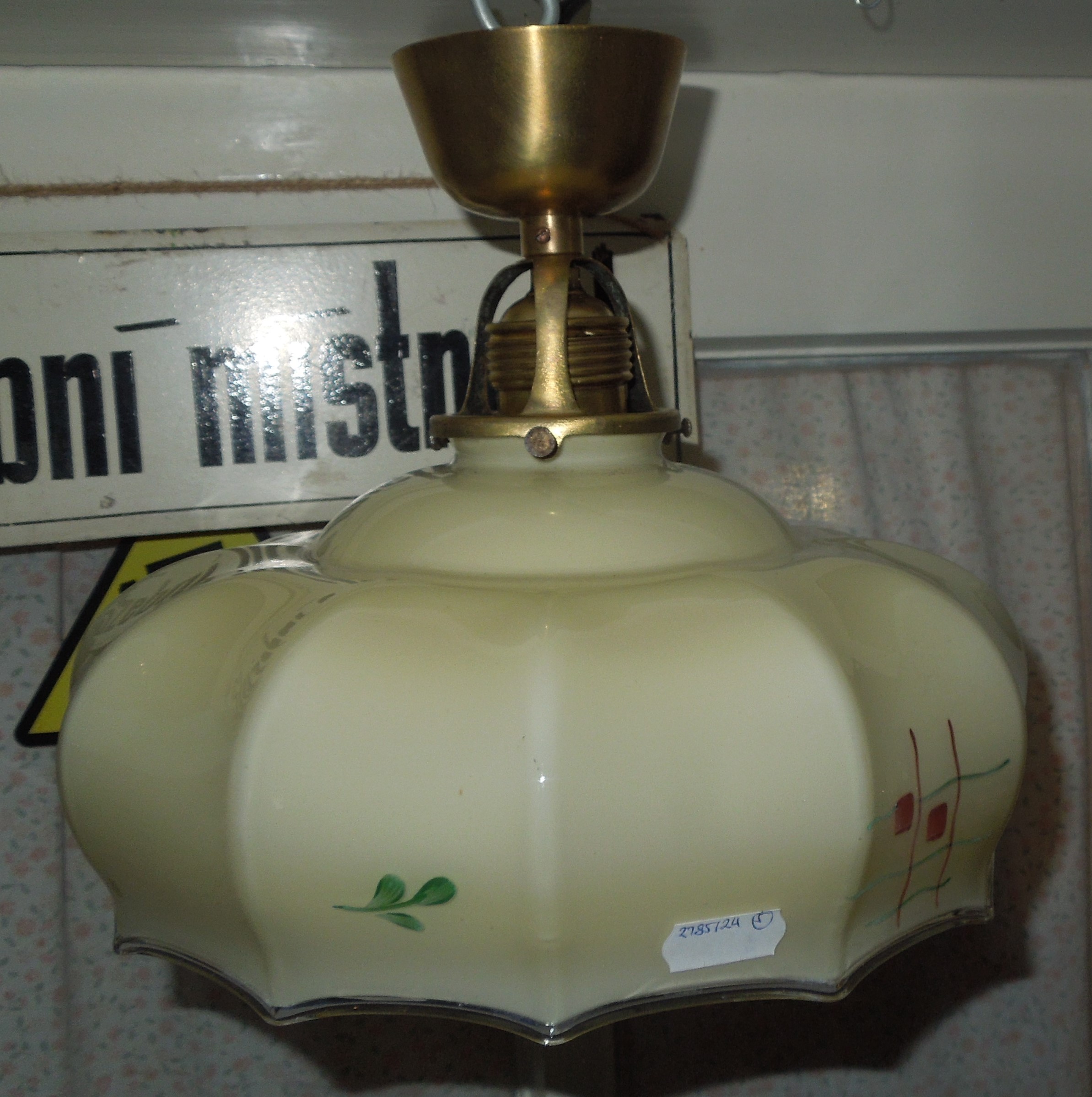 STROPNICE STARÝ LUSTR 1 KS STÍNÍTKO