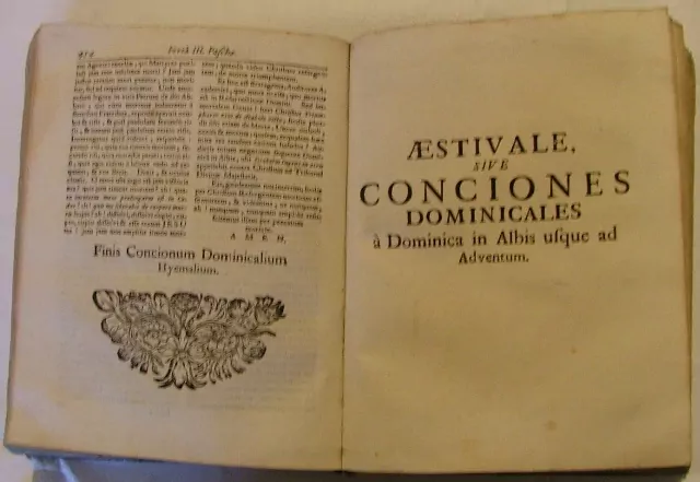 CONCIONES DOMICALES ACADEMICAE R. 1711