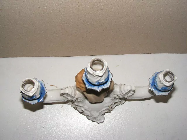 SVÍCEN FIGURÁLNÍ PORCELÁNOVÝ NA TŘI SVÍČKY