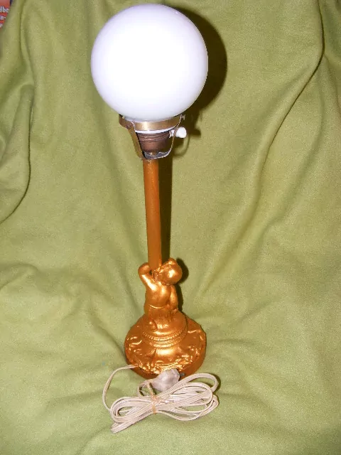 STOLNÍ LAMPA ELEKTRICKÁ FIGURÁLNÍ 