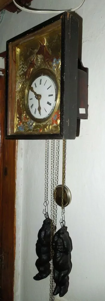 STAROŽITNOST HODINY OBRAZOVÉ, SELSKÉ NA CHALUPU 