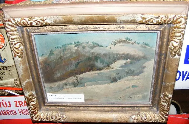 OBRAZ Jaroslav Melichárek Zima