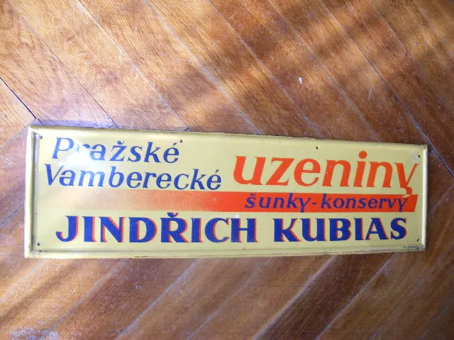 CEDULE PRAŽSKÉ VAMBERSKÉ UZENINY