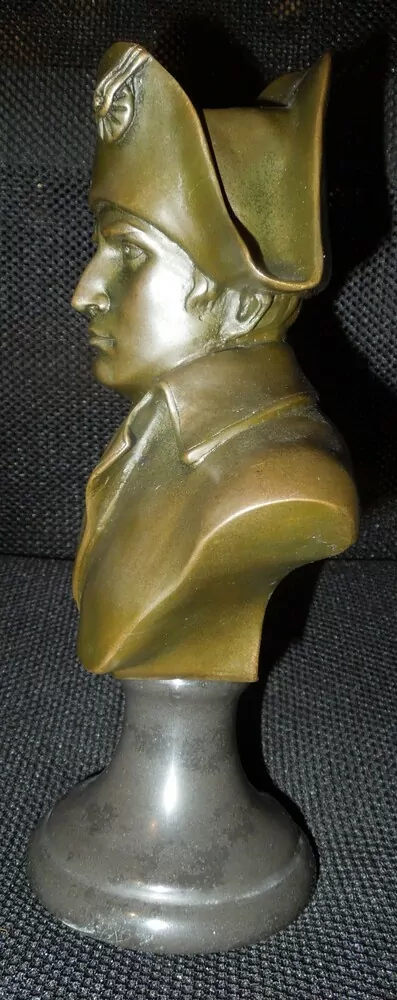 Socha ,busta, bysta NAPOLEON bronz
