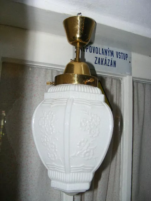 STROPNICE STARÝ LUSTR 1 KS STÍNÍTKO ŠIRM