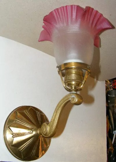 STAROŽITNÁ LAMPIČKA NA STĚNU 1 KS NÁSTĚNNÁ LAMPA